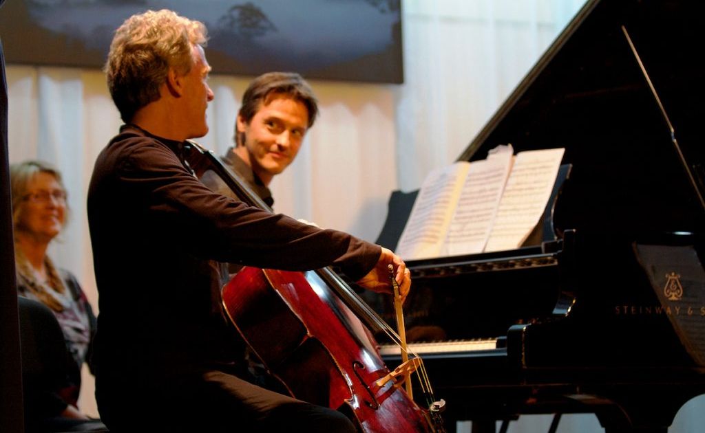 David Pereira and Timothy Young (right) performing at the Tyalgum festival, which was held at the weekend. David Pereira and Timothy Young (right) performing at the Tyalgum festival, which was held at the weekend.